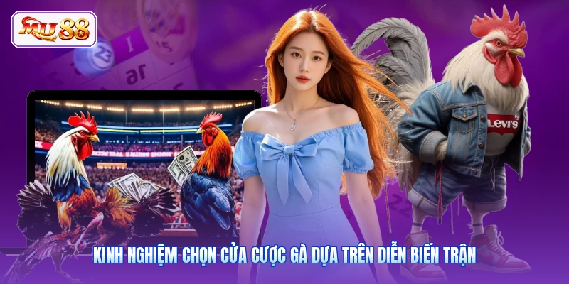 Kinh nghiệm chọn cửa cược gà dựa trên diễn biến trận