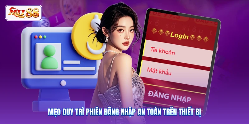 Mẹo duy trì phiên đăng nhập an toàn trên thiết bị
